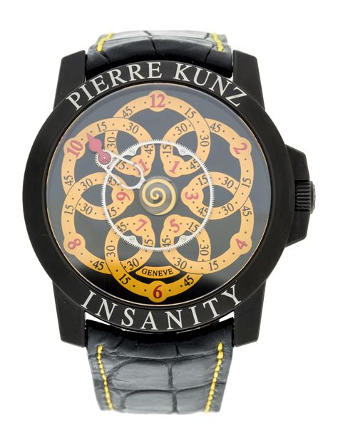 pierre kunz insanity watch replica|pierre kunz used watches.